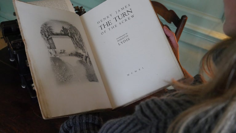 Illustration in 'The Turn of the Screw' at Lamb House